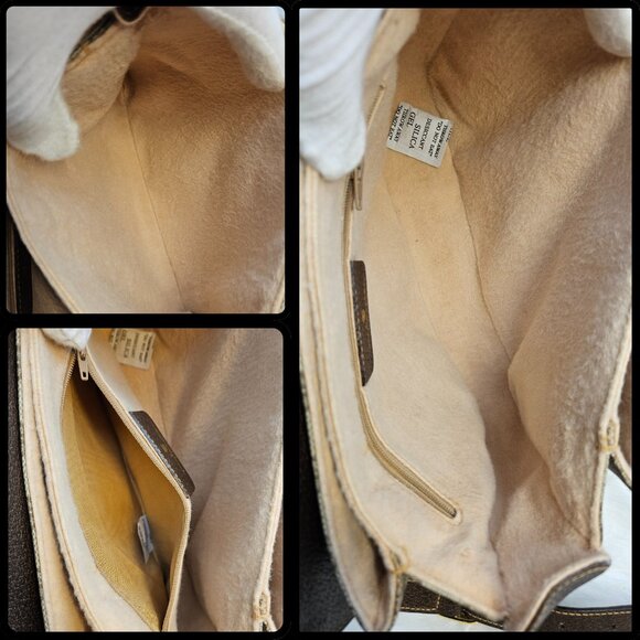 Gucci Web Sherry Line PVC Shoulder Bag - Picture 12 of 17